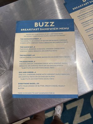 Menu photo 3 Buzz Coffee Portland, ME