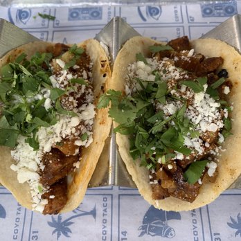 Coyo Taco - 2 Al Pastor Tacos - Mexican Near Me - Miami, Florida Coyo Taco - 2 Al Pastor Tacos - Mexican Near Me - Miami, Florida