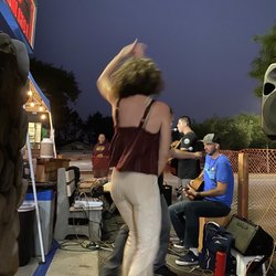 Dancing, band, good times!