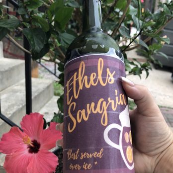 Ethel's Creole Kitchen - The 25$ sangria bottle. - Cajun/Creole Near Me - Baltimore, Maryland