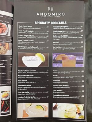 Menu photo 5 Andomiro Pawleys Island, SC