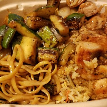 Hibachi Box - There were noodles under there!! - Japanese Near Me - Richmond, Virginia