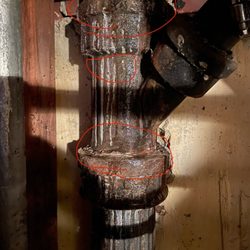 CityWide Plumbing - Sewer & Drain - Pipe from upstairs bathroom just crumbling