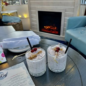 The Reef - Nuts and berries drink, tastes just like black raspberry ice cream! - Seafood Near Me - Newport, Rhode Island