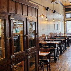 Provisions - Cold storage in the main dining area.