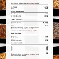 Bambino’s Pizza - NEW BAMBINOS MENUS
