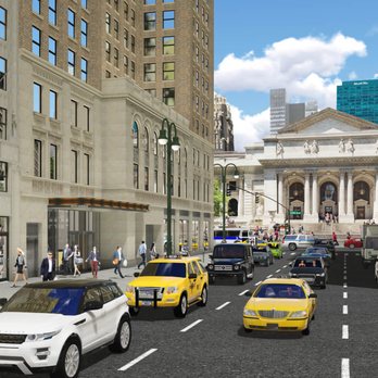 DDS Studios - 3D Rendering of Proposed renovation on 41st St. in New York - Graphic Design Near Me
