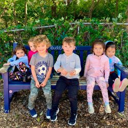The buddy bench