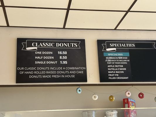Menu photo 2 Donut Drop Schaumburg, IL