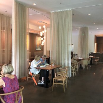 Longleaf - Beautiful restaurant tables are apart for social distancing - New American Near Me - Atlanta, Georgia