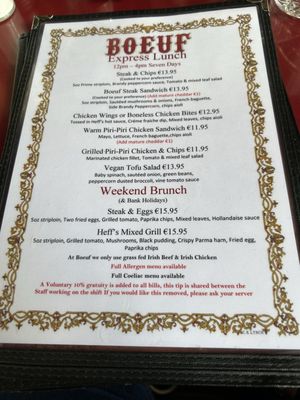 Menu photo 2 Boeuf Dublin, D
