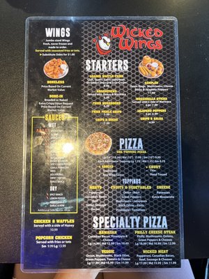 Menu photo 5 Wicked Wings Kyle, TX