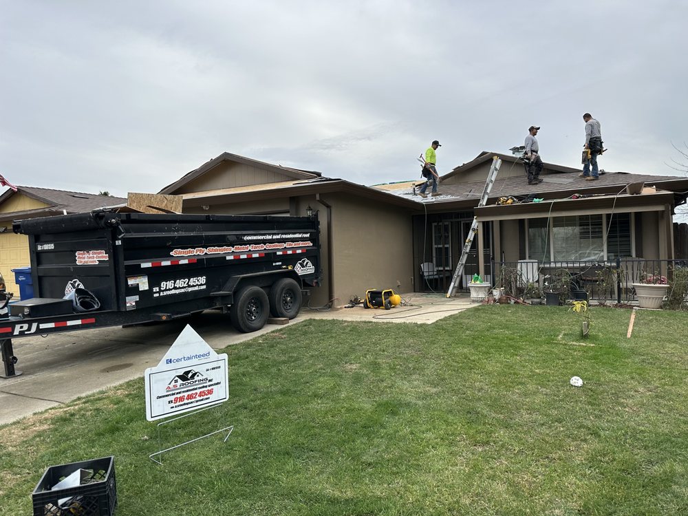 Slide of A.S Roofing