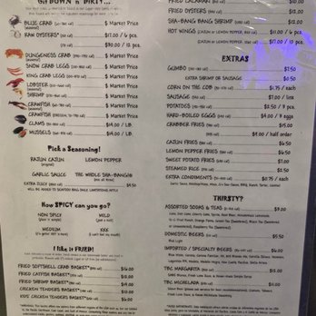 The Boiling Crab - menu - Cajun/Creole Near Me - Rosemead, California The Boiling Crab - menu - Cajun/Creole Near Me - Rosemead, California