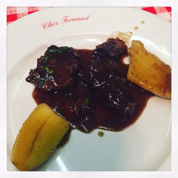 Chez Fernand - Beef bourguignon - French Near Me - Paris, 75