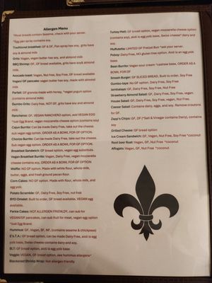 Menu photo 3 Turgeau's Covington, LA