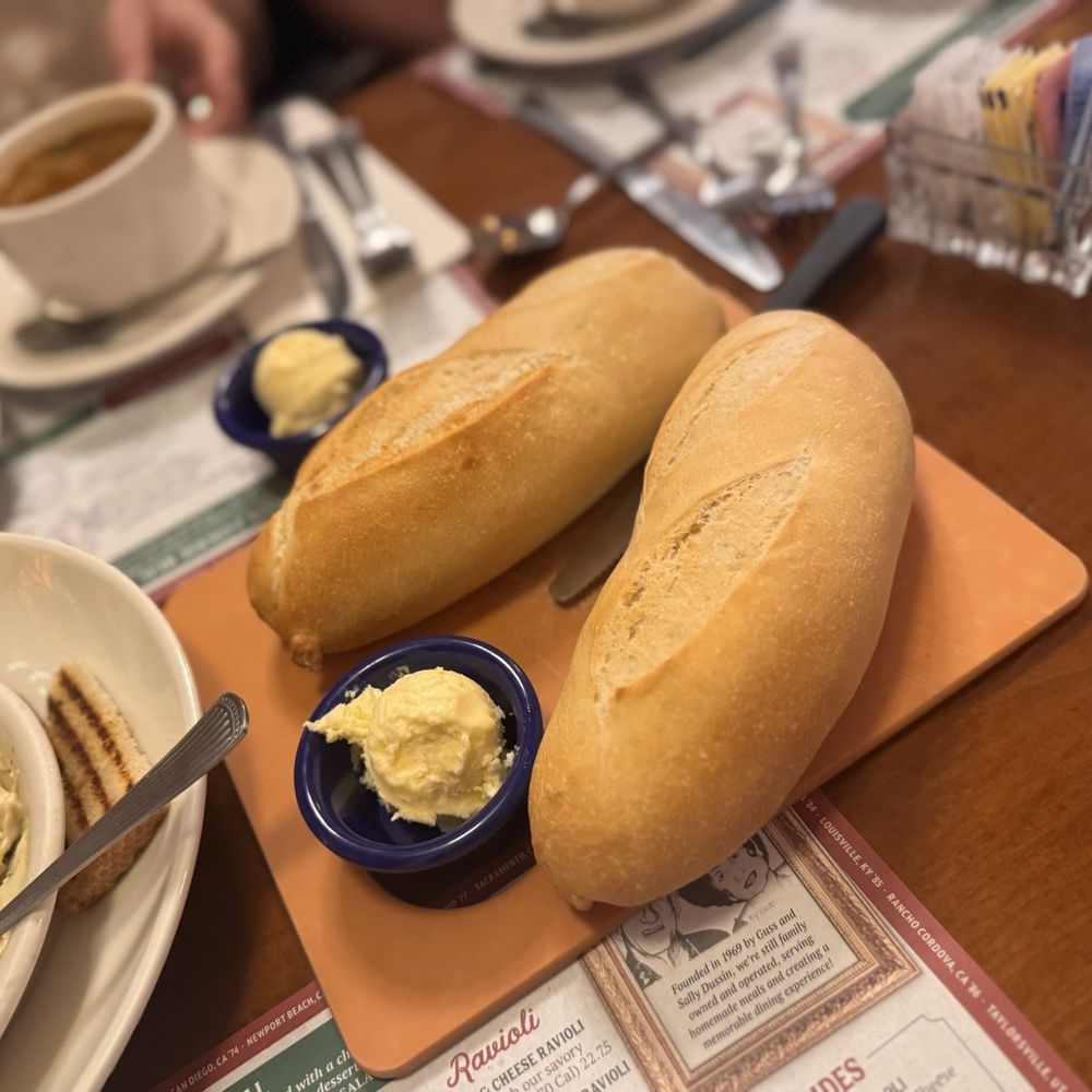 The Old Spaghetti Factory - Hot Bread & Butter - Italian Near Me - Duarte, California The Old Spaghetti Factory - Hot Bread & Butter - Italian Near Me - Duarte, California