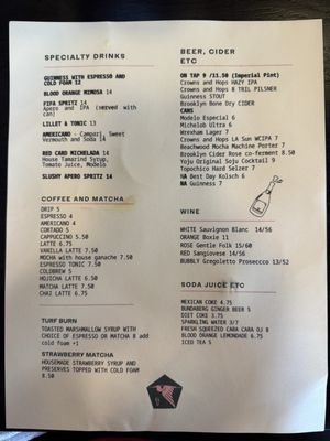Menu photo 2 Silver Lake United Los Angeles, CA