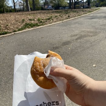 Orwashers - Raspberry jelly filled donut - Bakeries Near Me - New York, New York