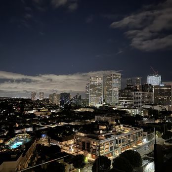 The Rooftop - Night view - Asian Fusion Near Me - Beverly Hills, California