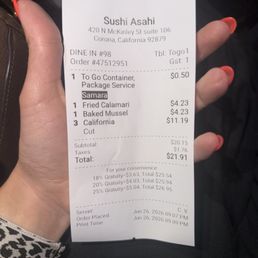 Receipt Receipt