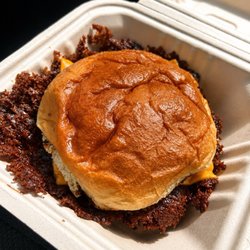 Smashin Sams - Double Smashburger with amazing crispy edges