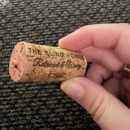Red wine cork with no red stain. Proof of improper corking process. Red wine cork with no red stain. Proof of improper corking process.