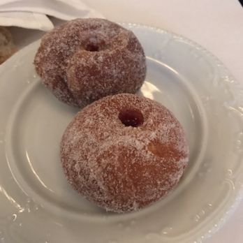 Bouchon - Beignets with raspberry purée - French Near Me - Las Vegas, Nevada Bouchon - Beignets with raspberry purée - French Near Me - Las Vegas, Nevada