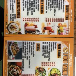 Green Cafe - Menu
