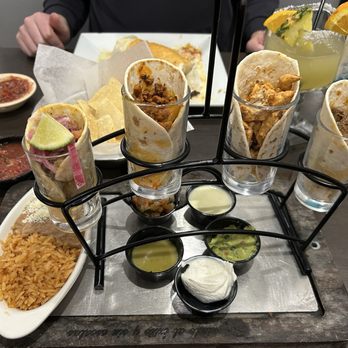 Catrinas Tacos & Tequilas - Taco flight - Mexican Near Me - Independence, Missouri