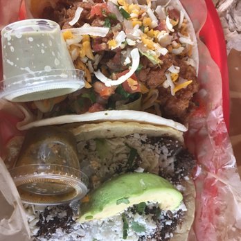Torchy's Tacos - Democrat on corn and trailer park on wheat. Sooo good - Tex-Mex Near Me - Houston, Texas