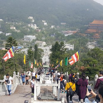 天壇大佛 - Downward View from atop Tian Tan Buddha (01/05/19). #HongKong #LantauIsland #China #Buddhism #Traveling - Buddhist Temples Near Me - Hong Kong, HK 天壇大佛 - Downward View from atop Tian Tan Buddha (01/05/19). #HongKong #LantauIsland #China #Buddhism #Traveling - Buddhist Temples Near Me - Hong Kong, HK