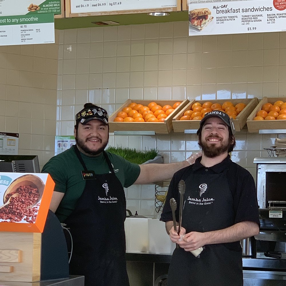 Jamba - The guys who served us. Great service! - Juice Bars & Smoothies Near Me - Woodland, California