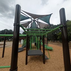 Blue Oaks Park - The play structure covered with top shades