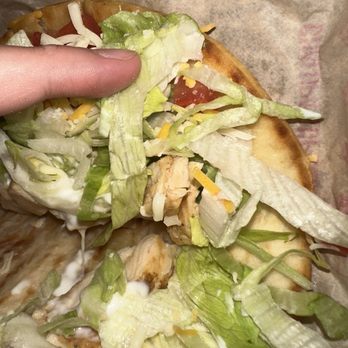 Taco Bell - these are the chalupas wrong, yet again. - Fast Food Near Me - Fulton, Missouri