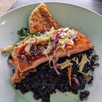 Canoe House - Sesame-Teriyaki Salmon - Dine LA - Hawaiian Near Me - South Pasadena, California