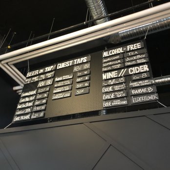 HUBco Brewing Company - Menu board~ (May 2022) - Breweries Near Me - Mission, British Columbia