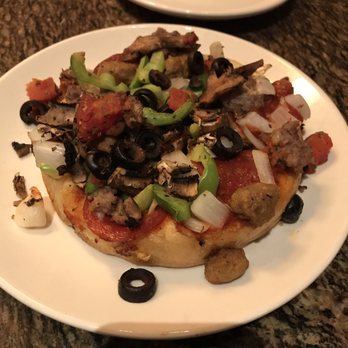 BJ's Restaurant & Brewhouse - Mini BJ's Favorite with no Cheese. - American Near Me - Concord, California