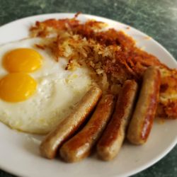 Two Brothers - $9.08 for a real breakfast with sourdough toast is amazing compared to other restaurants