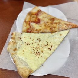 White Slice and Cheese Slice. White Slice and Cheese Slice.