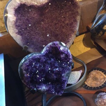 The Sacred Space - Really cool heart shaped geodes. Look at the colors. - Art Galleries Near Me - Summerland, California The Sacred Space - Really cool heart shaped geodes. Look at the colors. - Art Galleries Near Me - Summerland, California