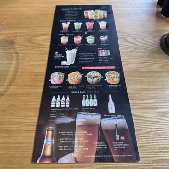 The Meat Up - Back of menu~ - Barbeque Near Me - Burnaby, British Columbia