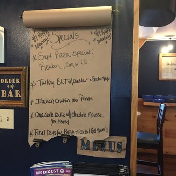 The Little Brick Pub - Specials - Pizza Near Me - Mechanic Falls, Maine