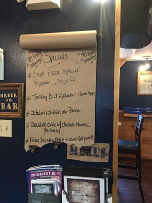 Menu photo 2 The Little Brick Pub Mechanic Falls, ME