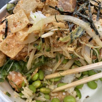 Poke Chop - Build your own medium $12.50 - Poke Near Me - Encinitas, California Poke Chop - Build your own medium $12.50 - Poke Near Me - Encinitas, California
