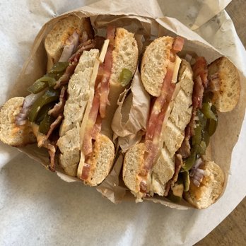 Bagel Kitchen - Spicy chicken sandwich - Bagels Near Me - Pacific Grove, California