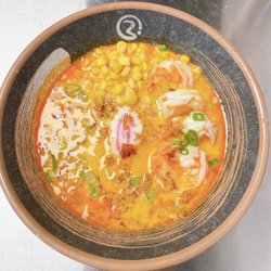Naruto Ramen & Bubble Tea - Naruto curry with steam shrimp