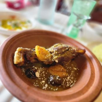 Oasis Restaurant - Tagine of Lamb and Plums - Mediterranean Near Me - Cranford, New Jersey