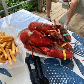 Osterville Fish, Too - Twin lobster...Rachel & Sarah - Seafood Near Me - Barnstable, Massachusetts