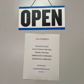 Sea Express - Hours - Notaries Near Me - Los Angeles, California Sea Express - Hours - Notaries Near Me - Los Angeles, California